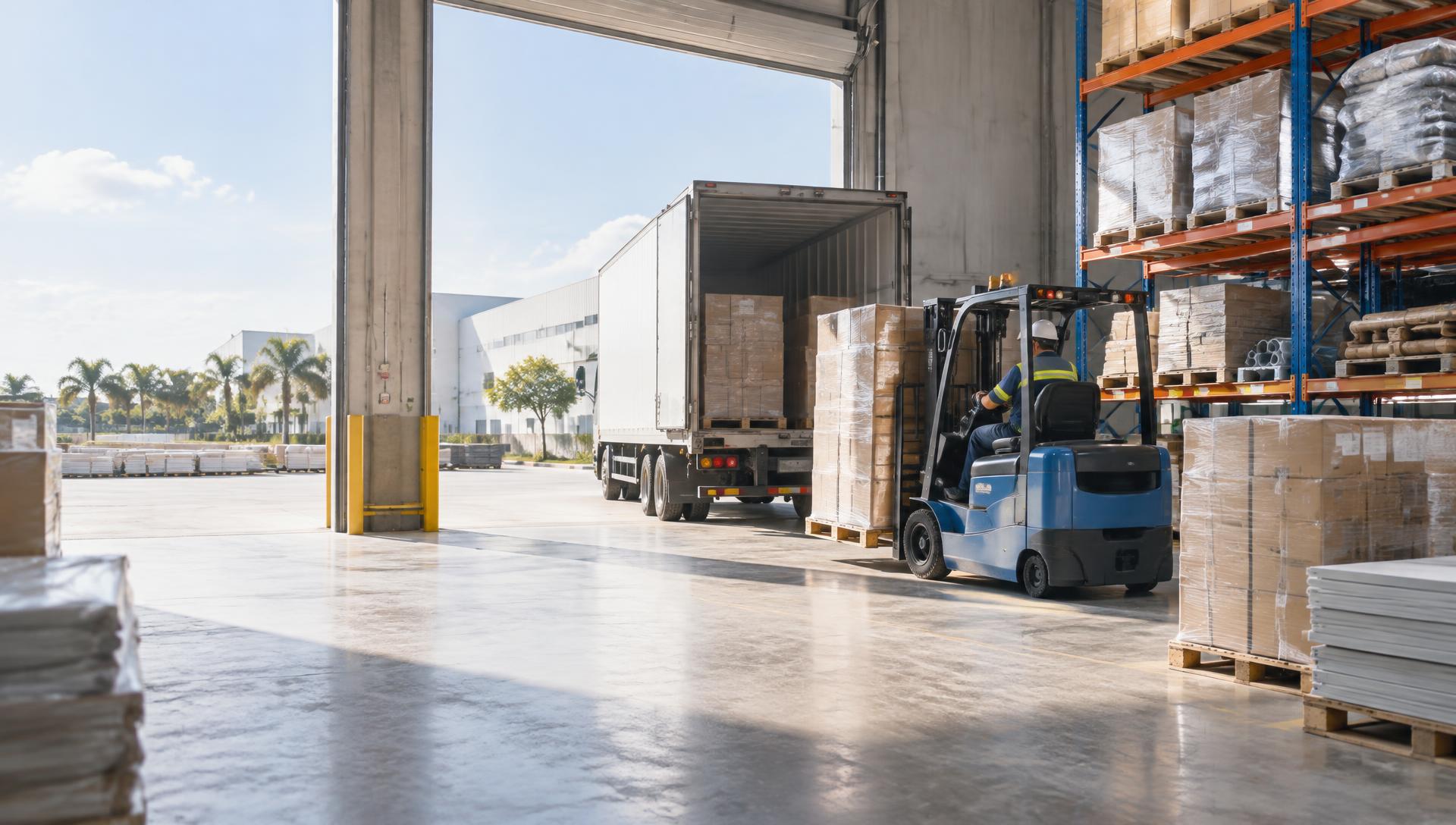 Centro de distribución con operación logística y suministros industriales